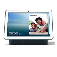 Image showing Google Nest Hub molded in black and white.