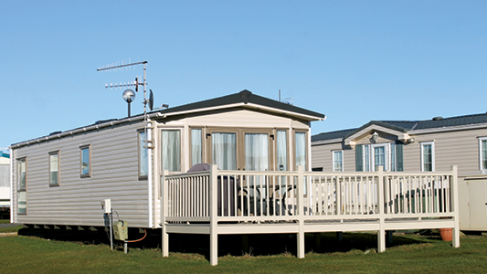 Mobile home.