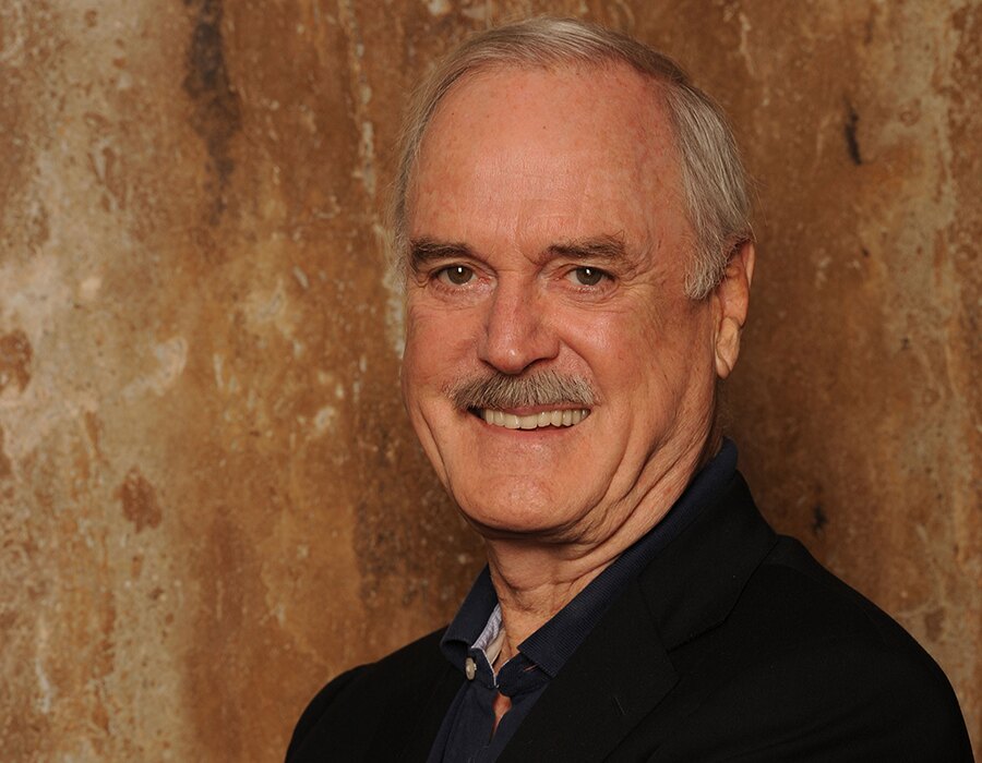 Publicity photo of British comedian John Cleese.