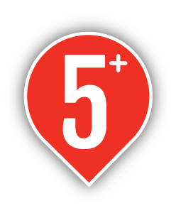 5+.