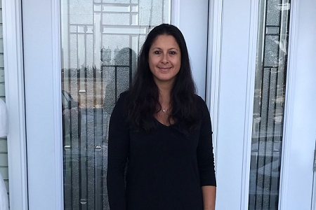 Domo gas contest monthly winner Neela of Winnipeg.