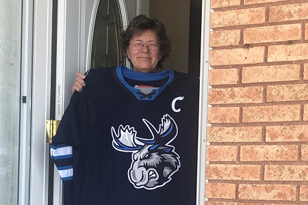 Moose contest winner Cheryl M. of Winnipeg.