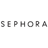 Sephora logo black block letters on white background