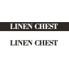 Linen Chest logo in black lettering on white background