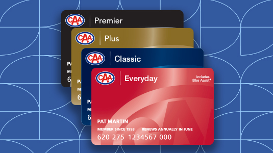 Four Membership Cards: Everyday, Classic, Plus and Premier.