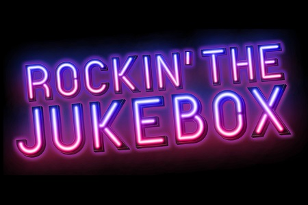 Image graphic displaying the words Rockin' the jukebox.