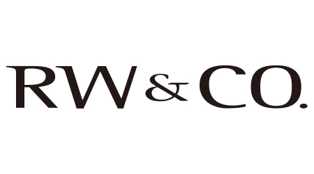 RW&CO logo black lettering on white background