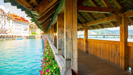 Chapel Bridge, Lucerne, Switzerland