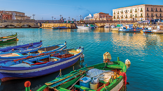 Syracuse in Sicily, Italy