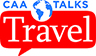 CAA Talks Travel logo.