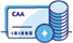 CAA card and coins