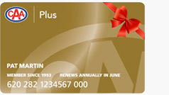 Plus Gift Membership card